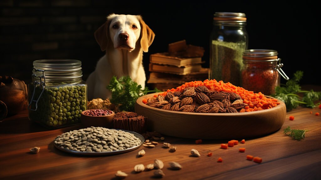 Food for dog. Generative Ai Canidae Active Goodness Dog Food